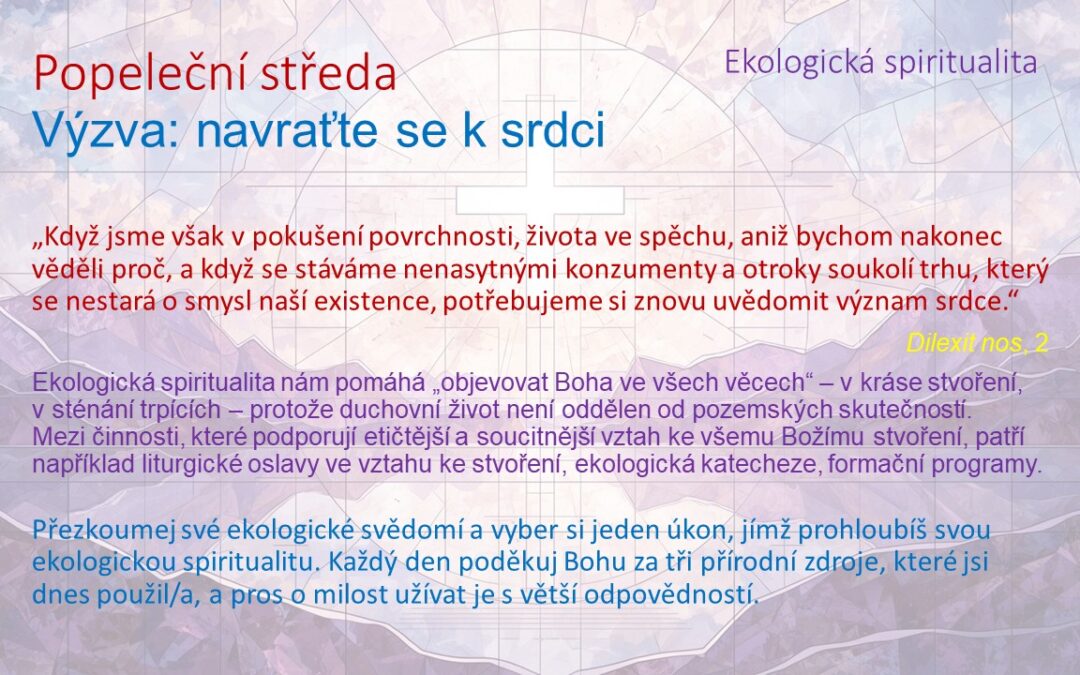 Evangelium Popeleční středy