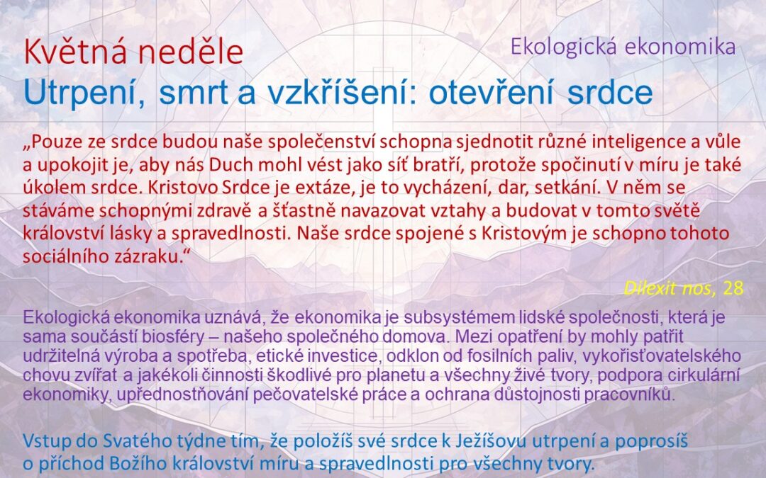 Utrpení, smrt a vzkříšení: otevírání srdce